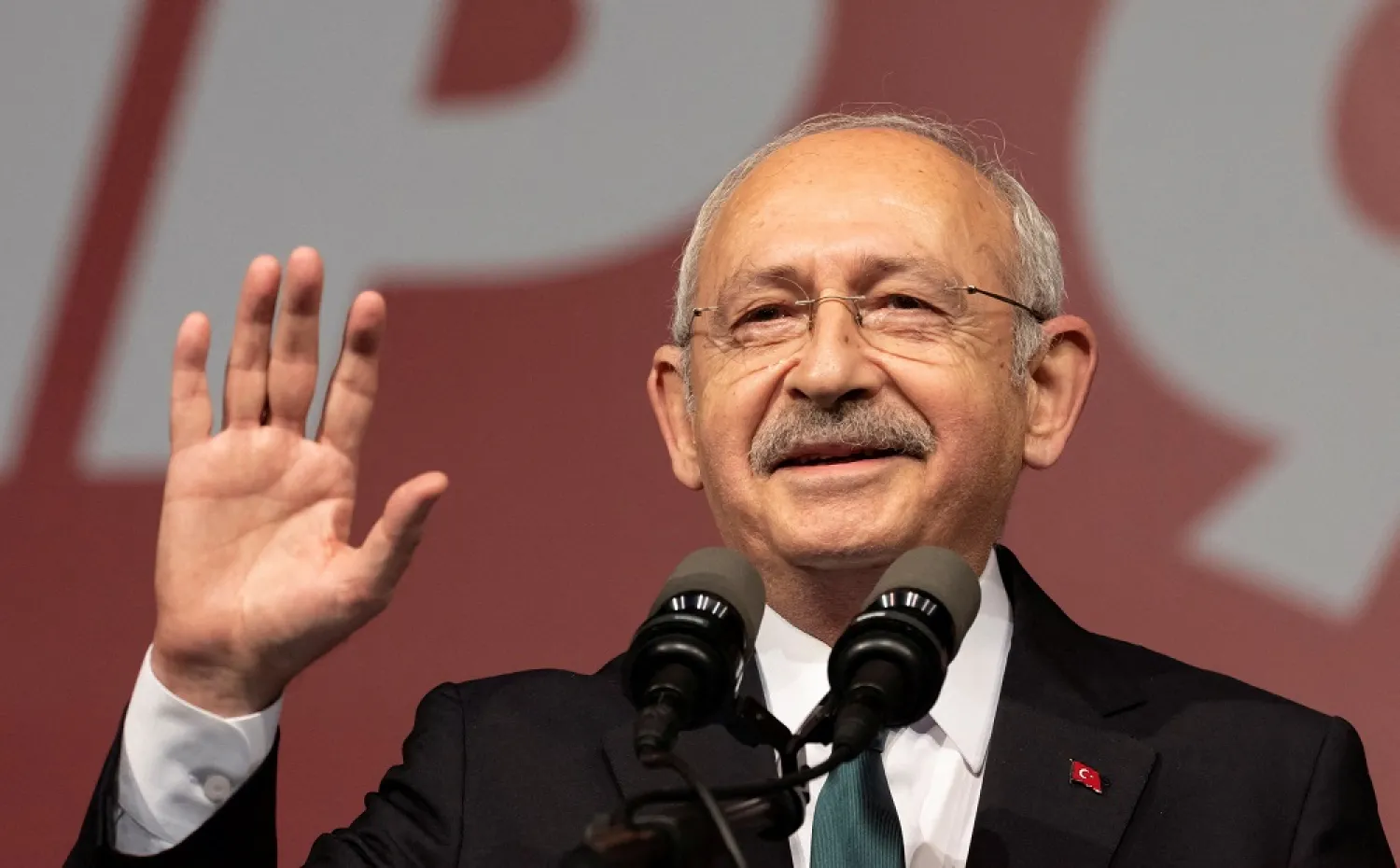 Türkiye's main opposition Republican People's Party (CHP) leader Kemal Kilicdaroglu addresses his supporters during a rally to oppose the conviction and political ban of Istanbul Mayor Ekrem Imamoglu, a popular rival to President Recep Tayyip Erdogan, in Istanbul, Türkiye, December 15, 2022. (Reuters)
