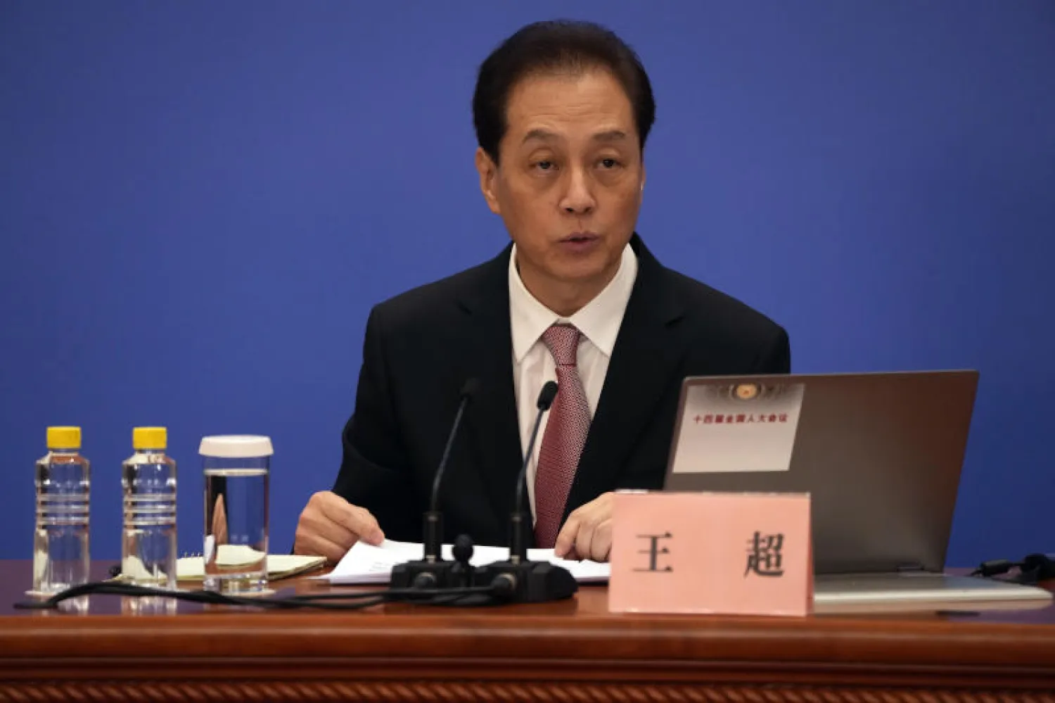 المتحدث الصيني وانغ تشاو (أ.ب)