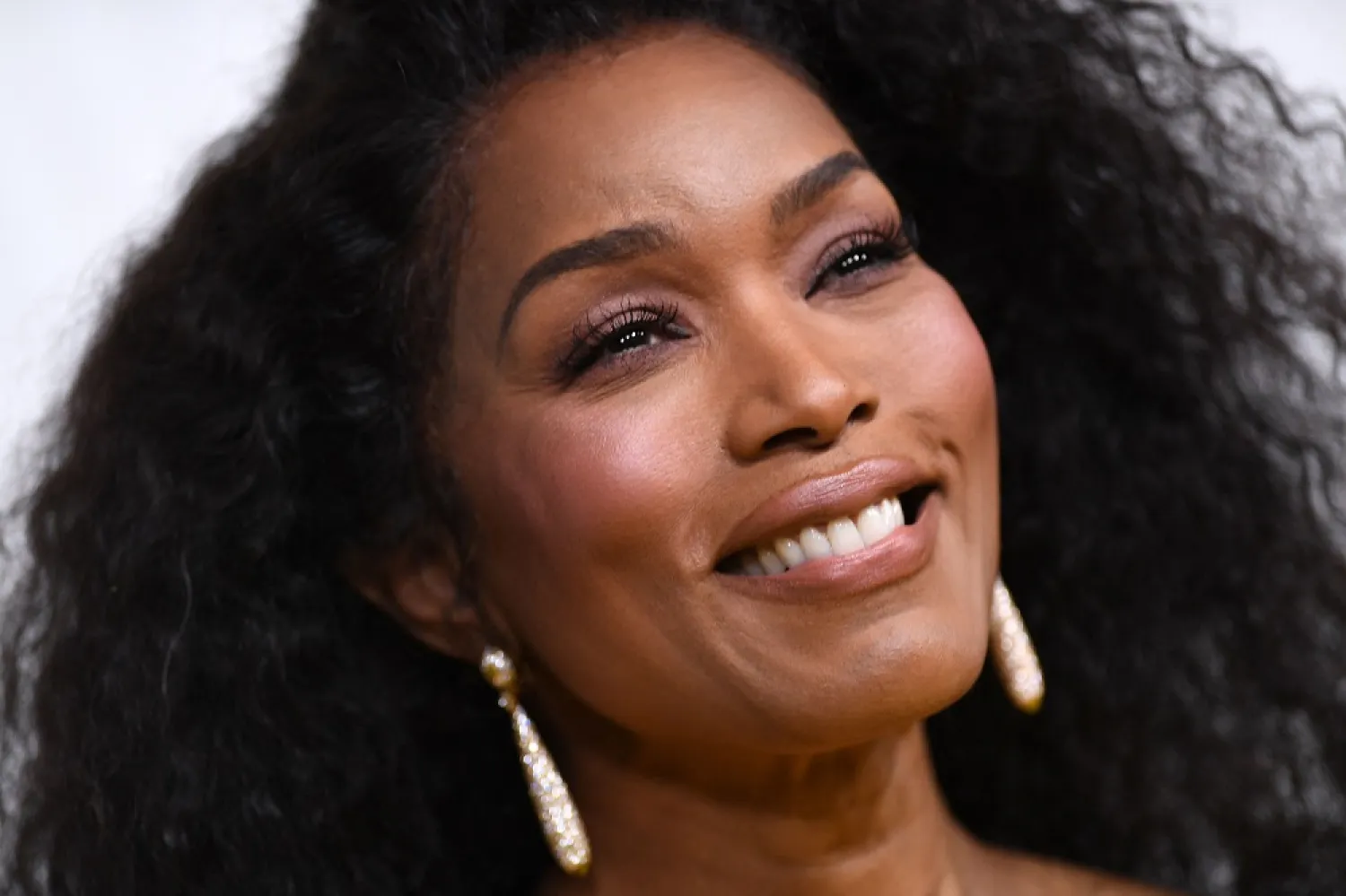 US actress Angela Bassett arrives for the 29th Screen Actors Guild Awards at the Fairmont Century Plaza in Century City, California, on February 26, 2023. (AFP)