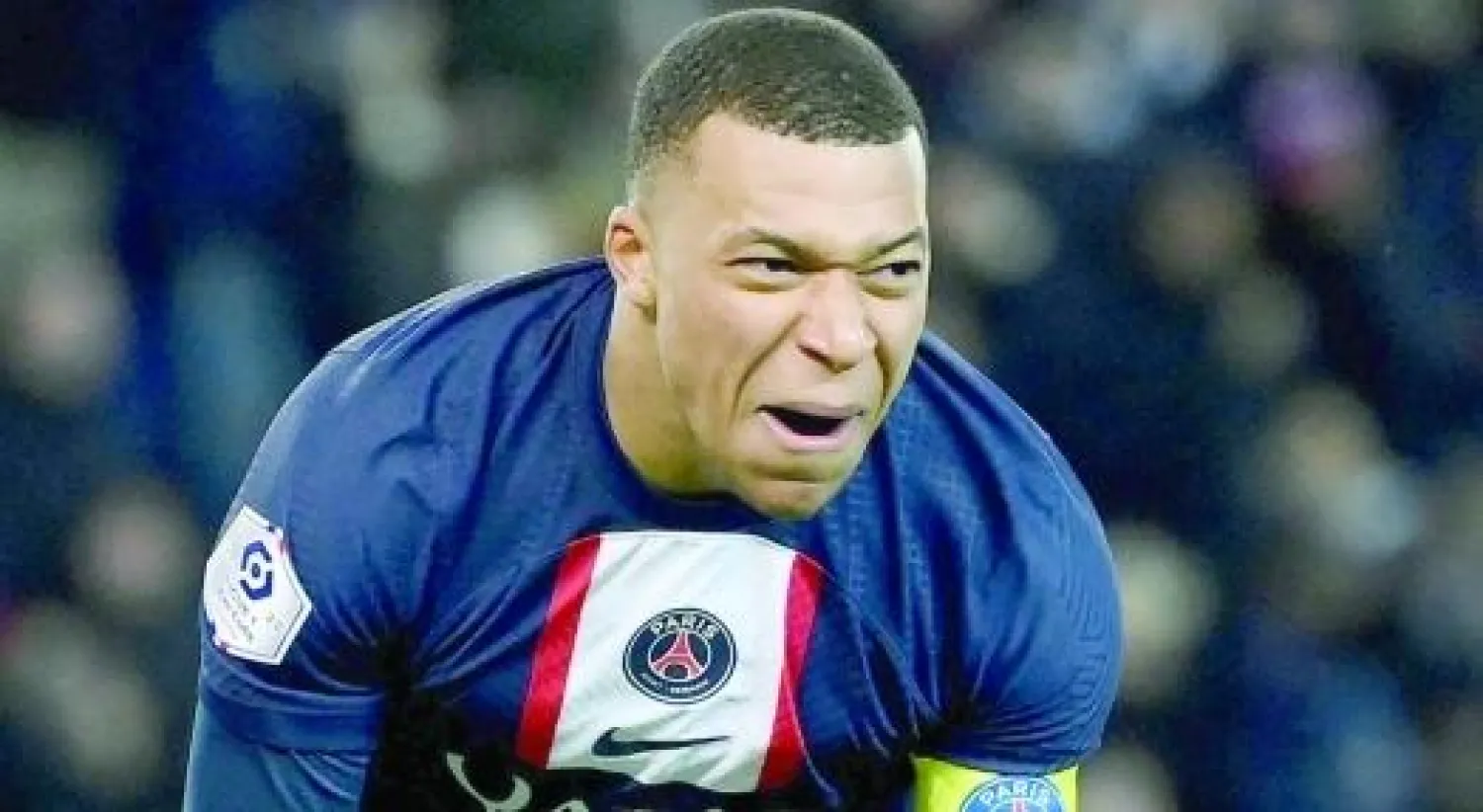 تألق مبابي يمنح سان جيرمان الأمل في تخطي البايرن (أ.ف.ب)