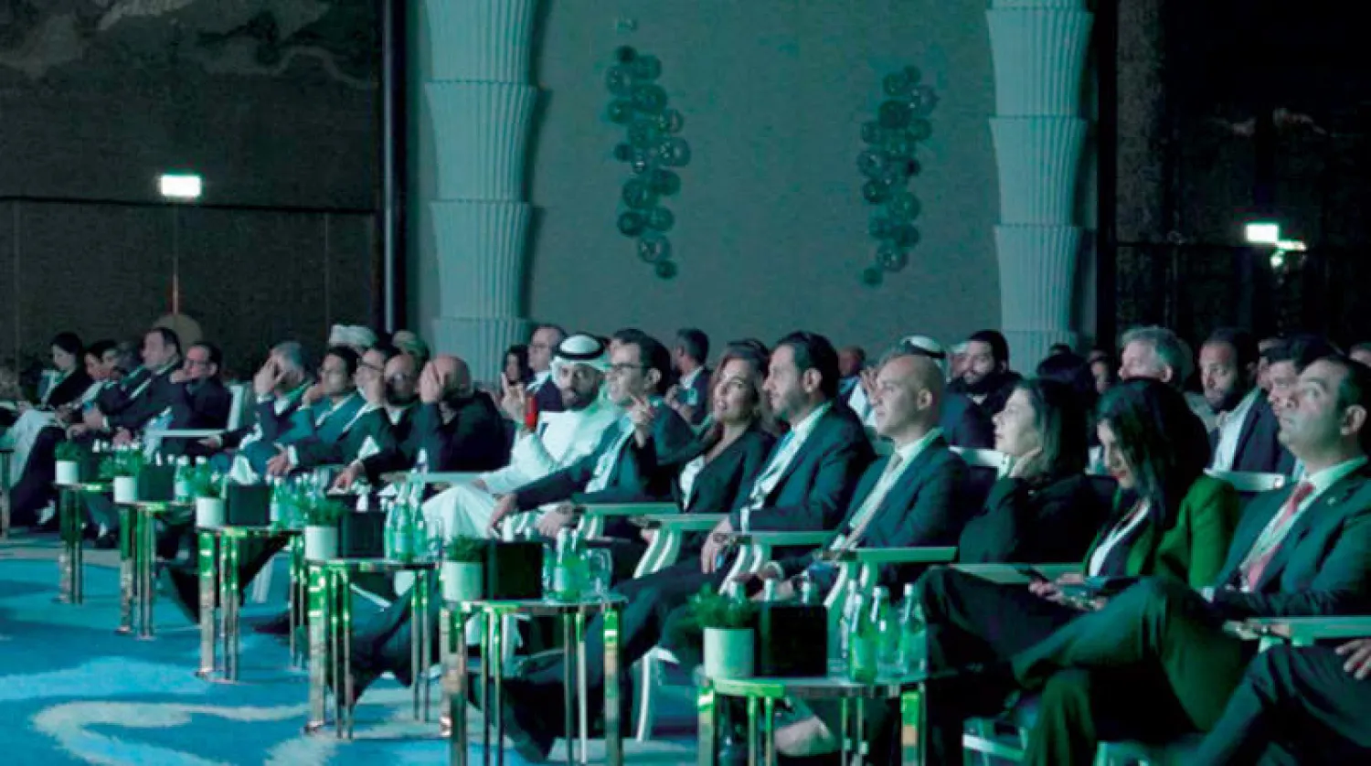 جانب من مؤتمر «هيرميس» الاقتصادي المنعقد في دبي (الشرق الأوسط)