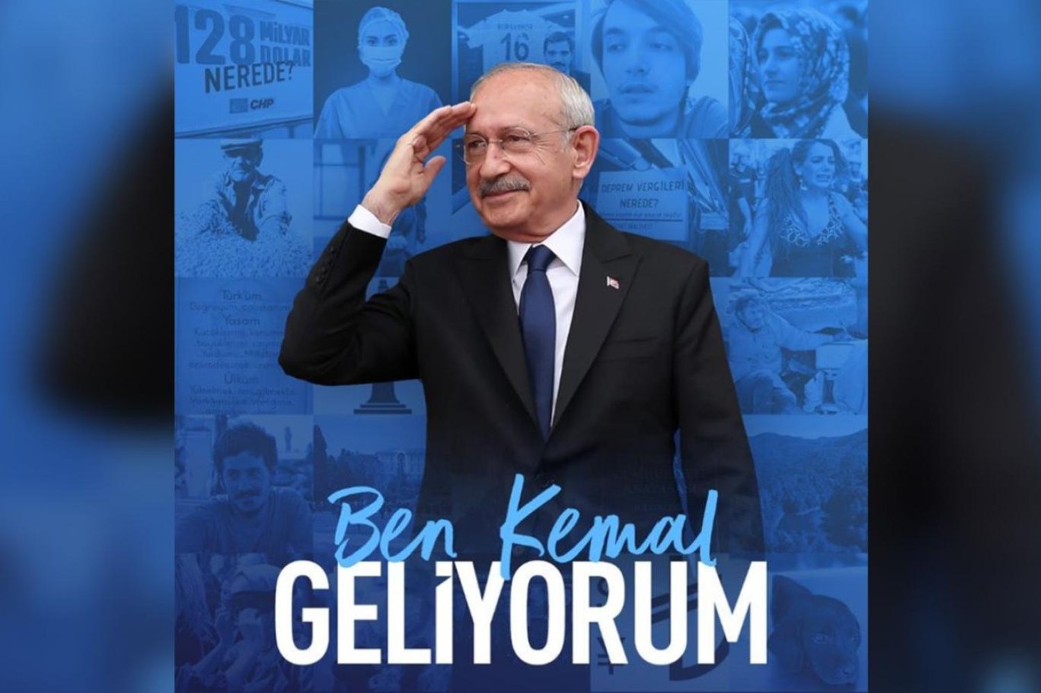 Kılıçdaroğlu'nun ilk seçim posteri yayınlandı