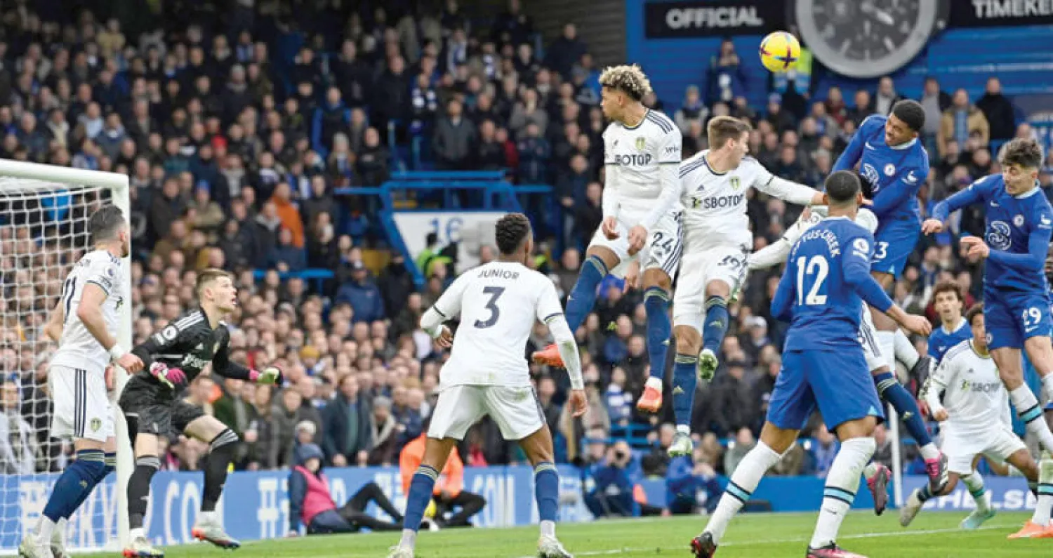 رأسية فوفانا قد تطيل أيام بوتر في تشيلسي (أ.ف.ب)