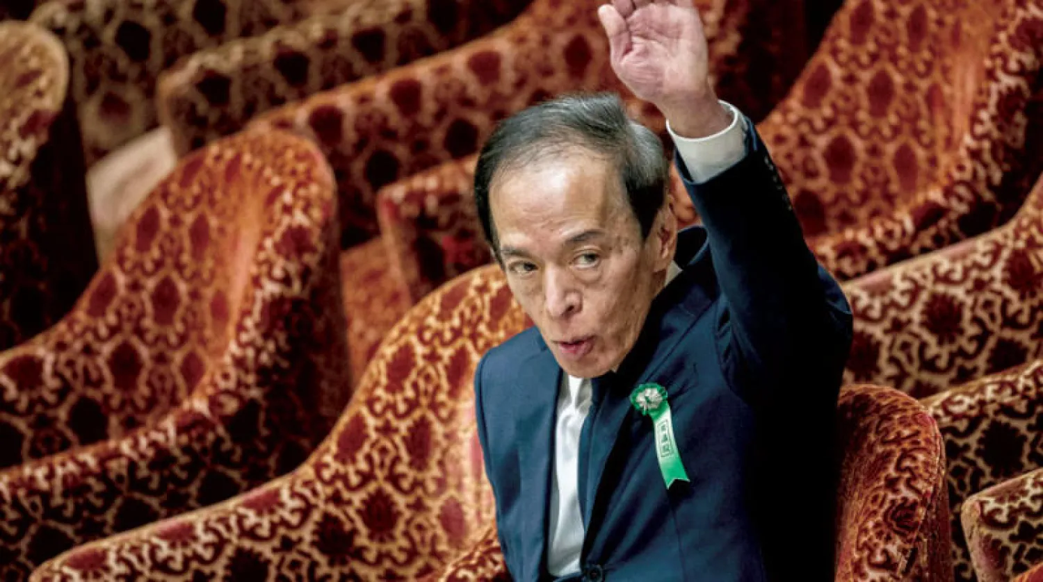 وافق البرلمان الياباني يوم الجمعة على تعيين الأكاديمي كازو أويدا محافظاً جديداً للبنك المركزي (أ.ف.ب)