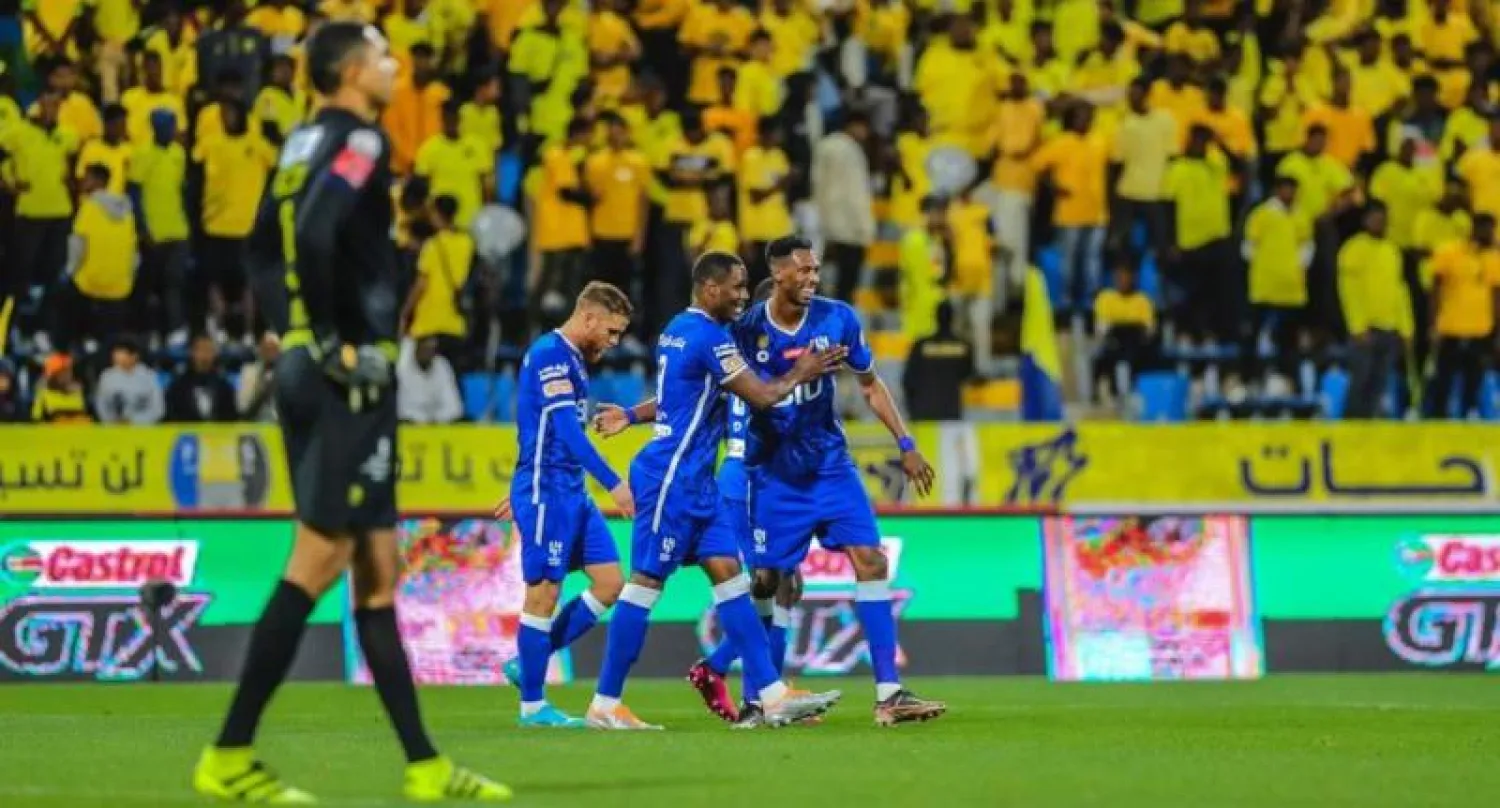 فرحة زرقاء تكررت كثيراً أمام التعاون (تصوير: علي الظاهري)