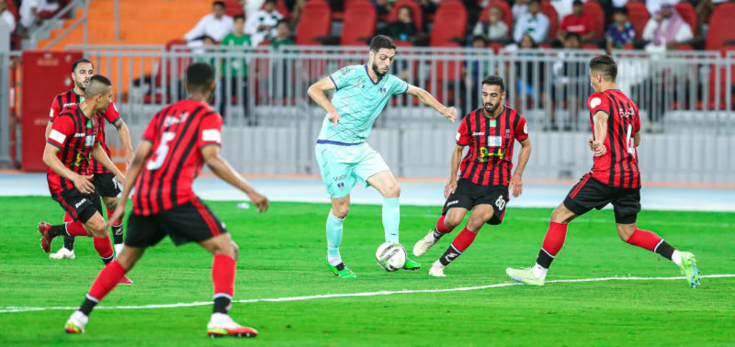 فريق الأهلي خسر أمس بهدفين نظيفين أمام الرياض (موقع الأهلي)