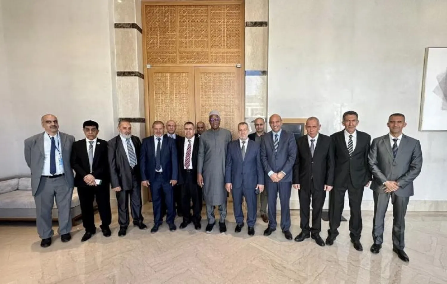 باتيلي يشارك في اجتماع مراقبي وقف إطلاق النار الليبيين والدوليين (حساب باتيلي على «تويتر»)