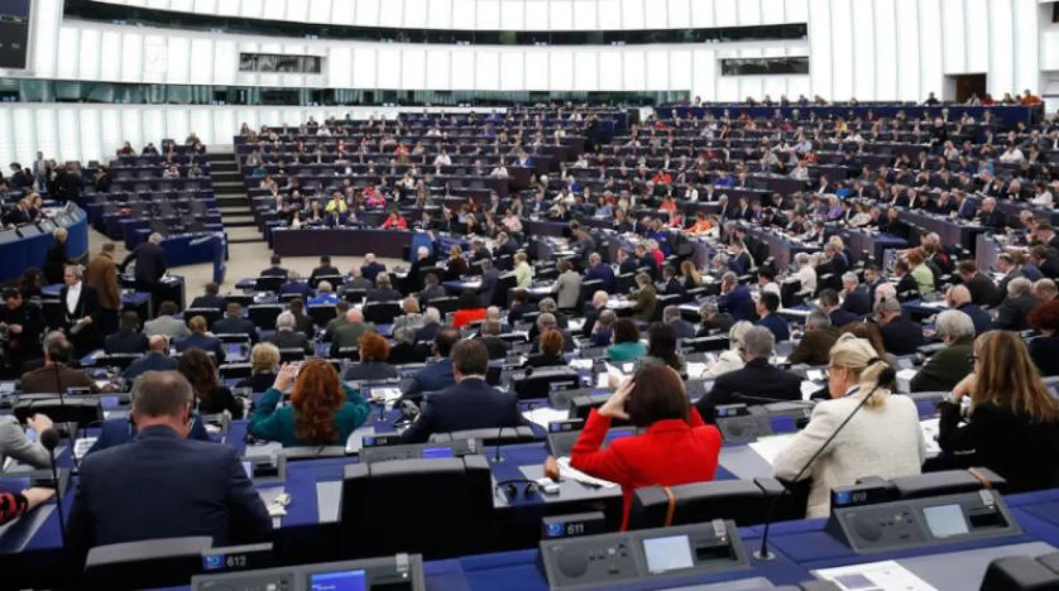 Members of the European Parliament (MEPs) attend a voting session at the European Parliament in Strasbourg, France, 15 March 2023. The session of the European Parliament runs from 13 till 16 March. EPA/JULIEN WARNAND