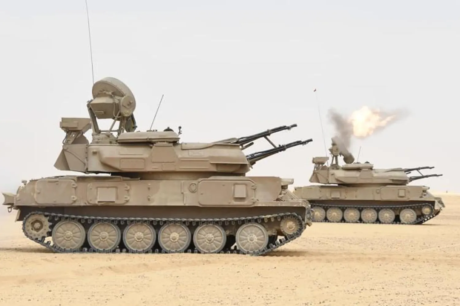 آليات عسكرية جزائرية (وزارة الدفاع الجزائرية)