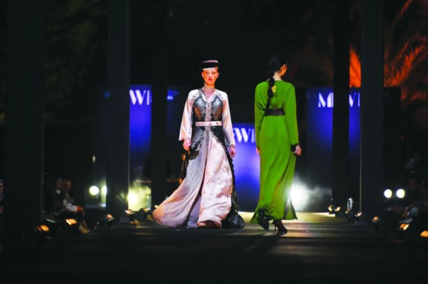 من عروض أسبوع الموضة في مراكش بدورته الثانية (تصوير: عبد الرحمن المختاري)