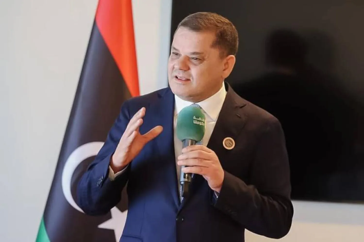 عبد الحميد الدبيبة رئيس الحكومة الليبية المؤقتة (المكتب الإعلامي للحكومة)