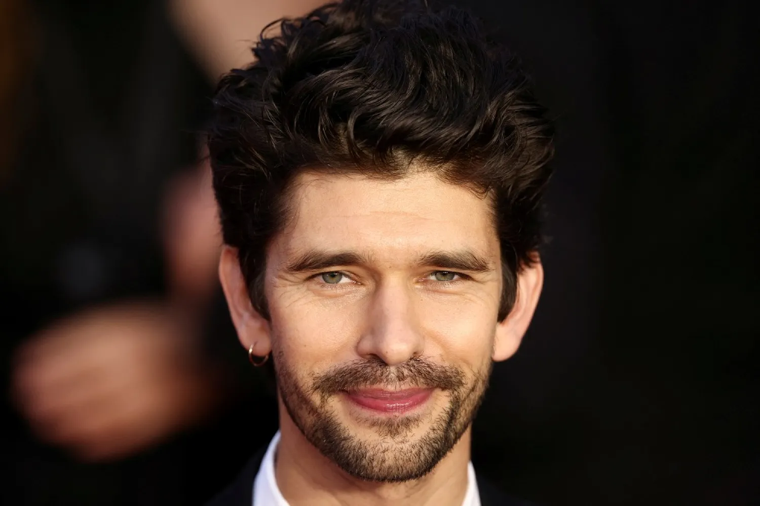 Cast member Ben Whishaw poses during the world premiere of the new James Bond film "No Time To Die" at the Royal Albert Hall in London, Britain, September 28, 2021. (Reuters)