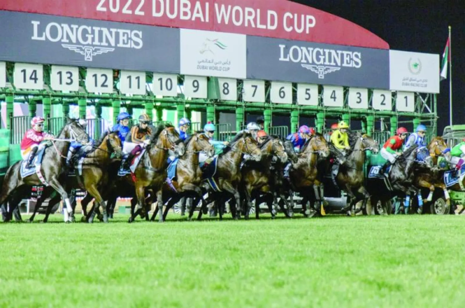 سباق كأس دبي يستقطب مجموعة من أفضل الخيول العالمية (الشرق الأوسط)