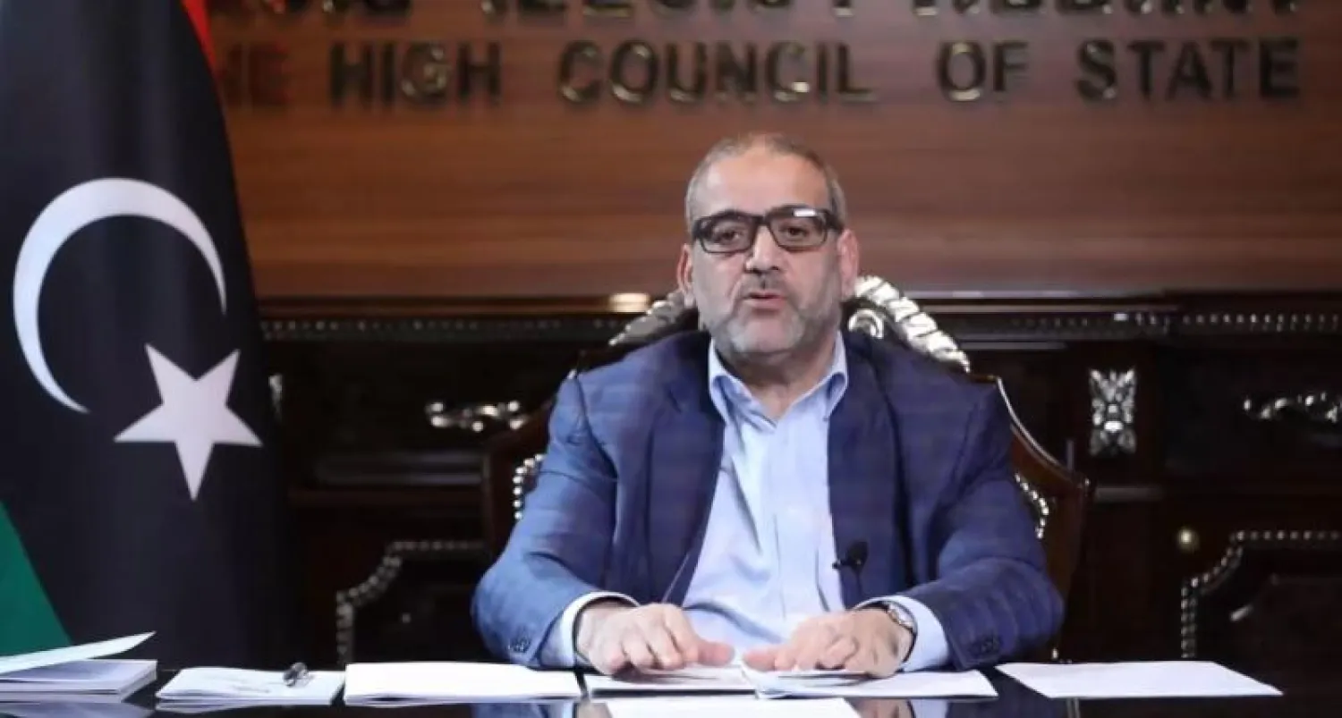 خالد المشري رئيس المجلس الأعلى للدولة في ليبيا (مجلس الدولة)