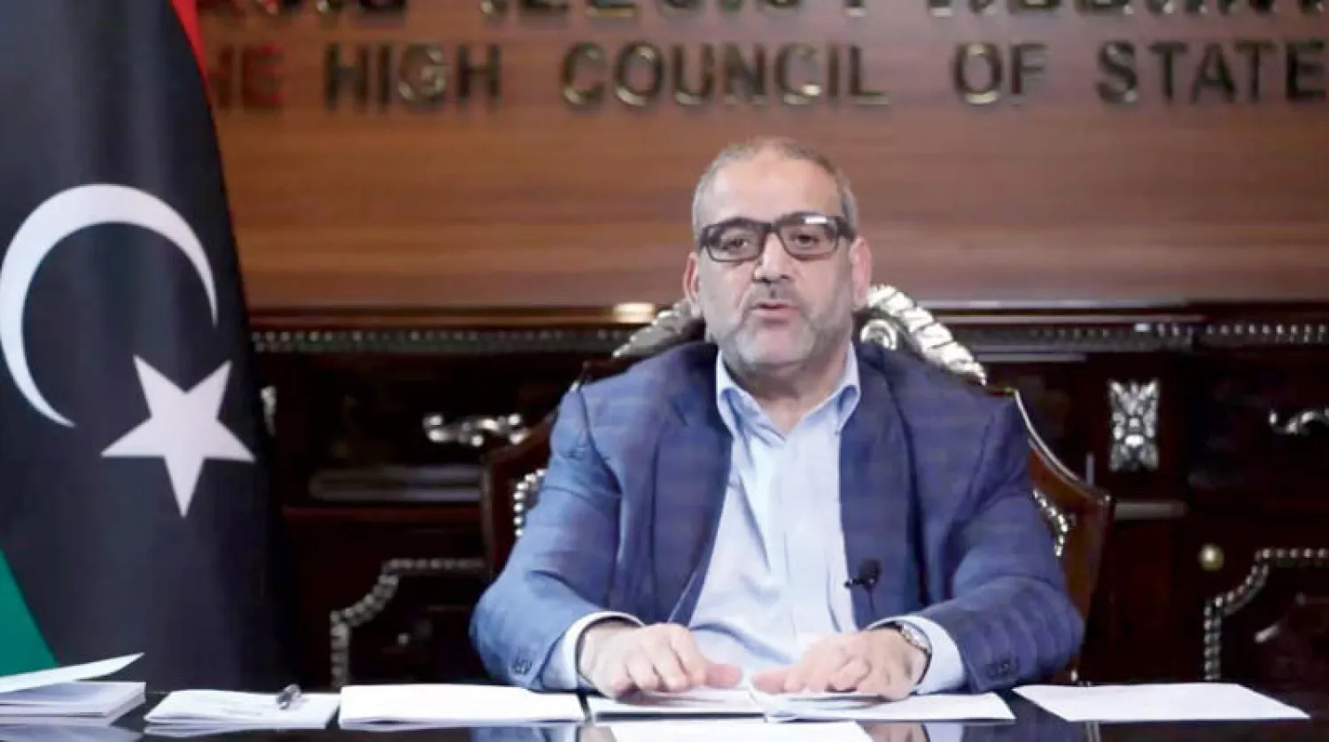 خالد المشري رئيس المجلس الأعلى للدولة (مجلس الدولة)