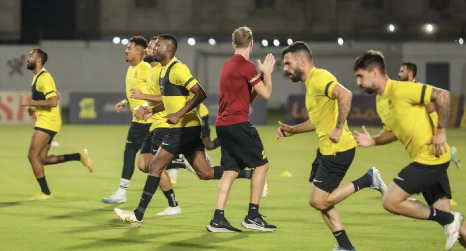 جانب من تدريبات الاتحاد الأخيرة (موقع نادي الاتحاد)