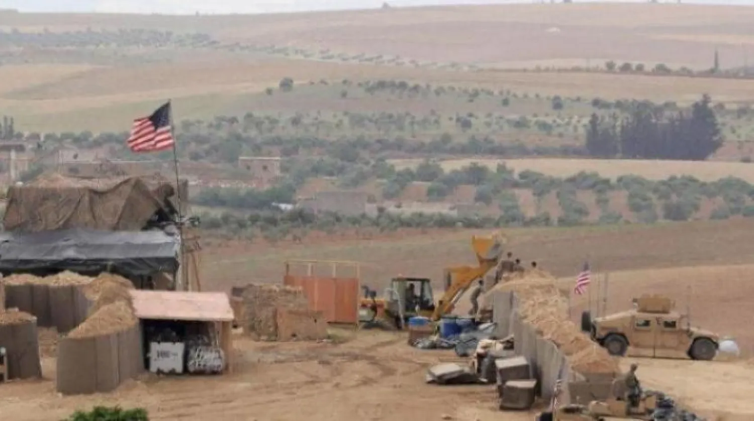 A view of the al-Tanf base in Syria. (Reuters file photo)