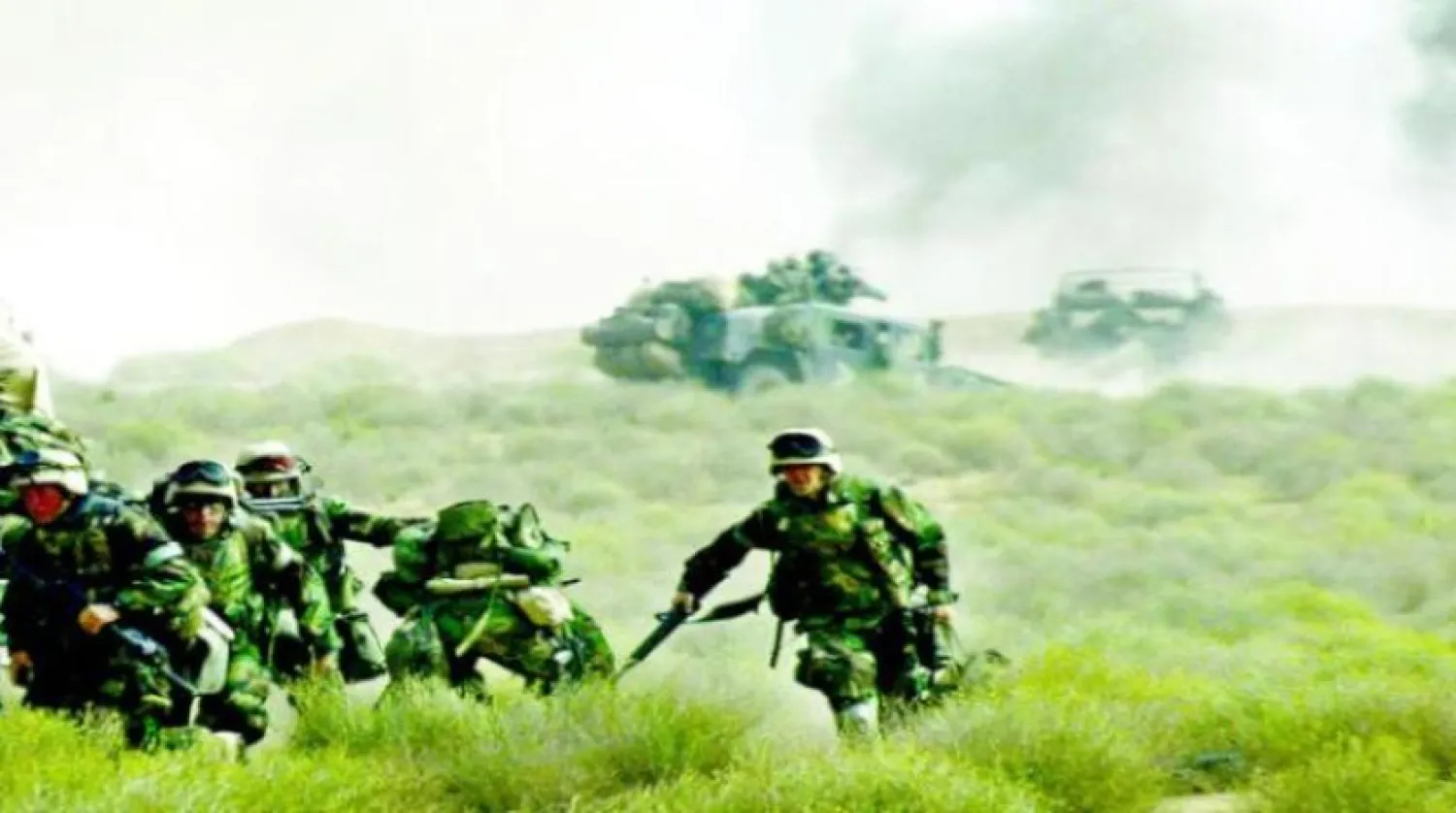 The first US soldiers to enter southern Iraq on March 21, 2003 (File photo: Reuters)
