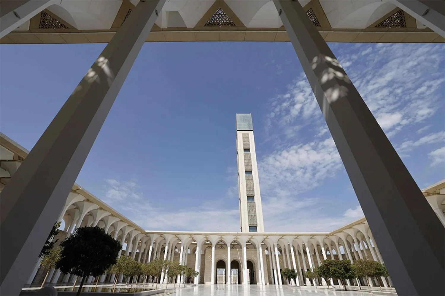 The  Djamaa el Djazair mosque seen in August 2022. (AFP)