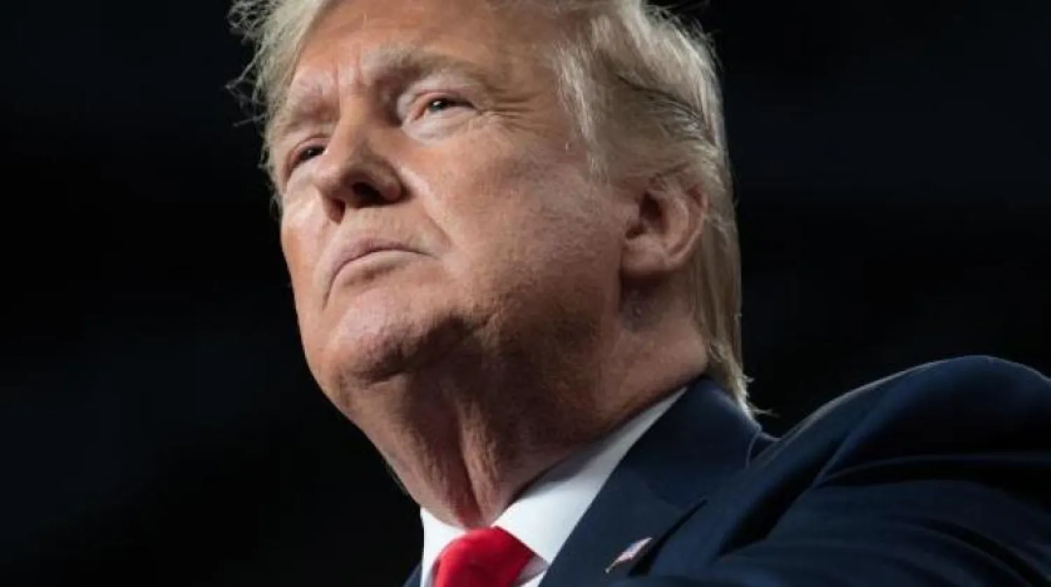 Former US president Donald Trump