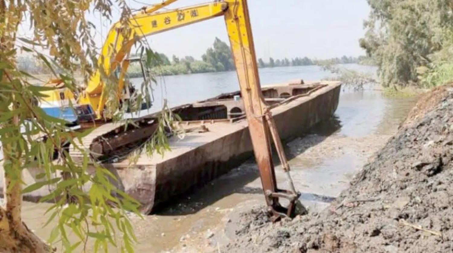 جهود لإزالة التعديات على مجرى نهر النيل (وزارة الري المصرية)