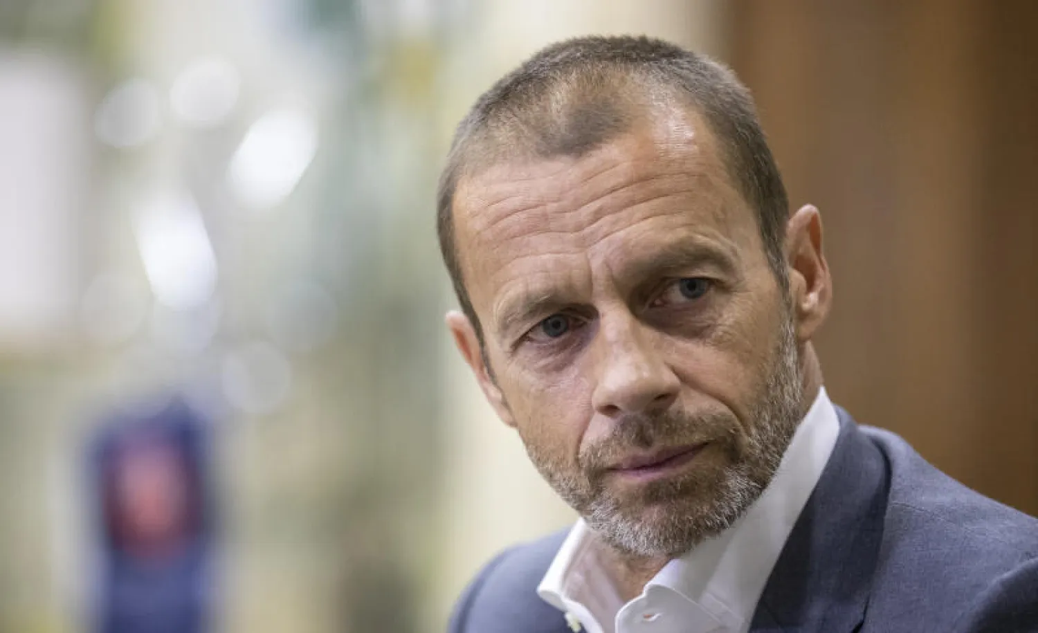 تسيفرين رئيس «يويفا» قال إنه لن يتطرق للقضية بالتفصيل (أ.ب)