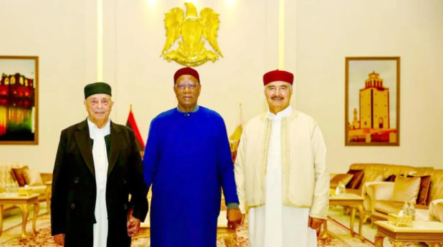 باتیلی، بن غازی اجلاس میں حفتر اور صالح کے درمیان (قومی فوج)
