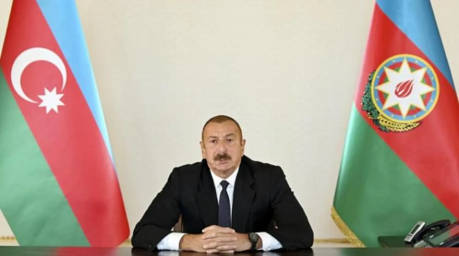 Azerbaijan's President Ilham Aliyev. AP