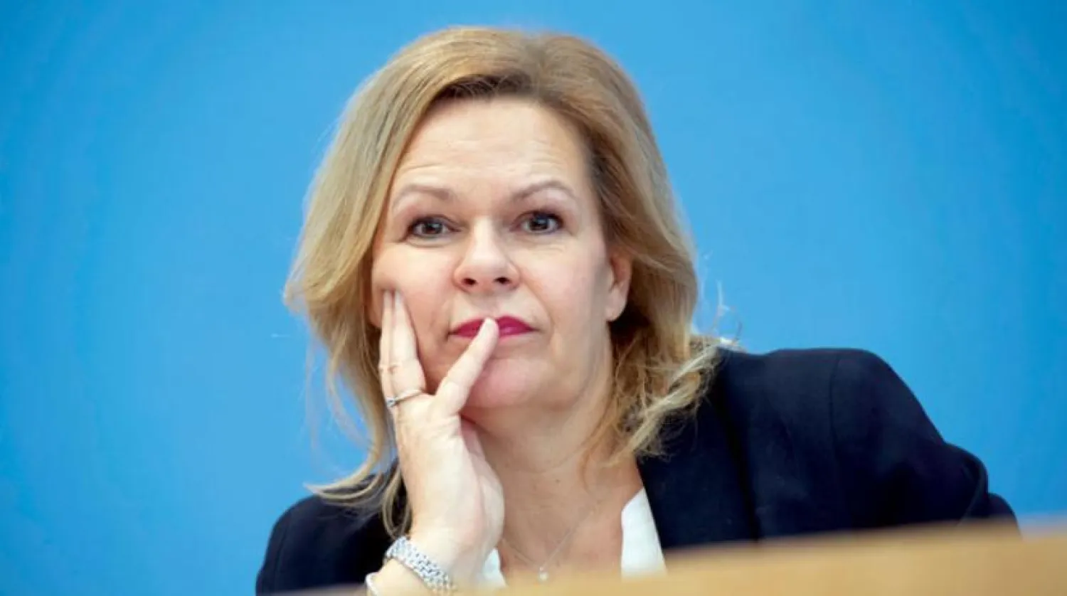 Almanya İçişleri Bakanı Nancy Faeser. (DPA)