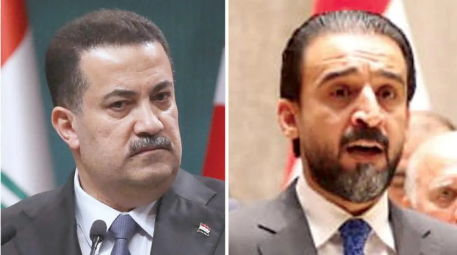 محمد الحلبوسی (اے ایف پی) - محمد شیاع السودانی (اے ایف پی)
