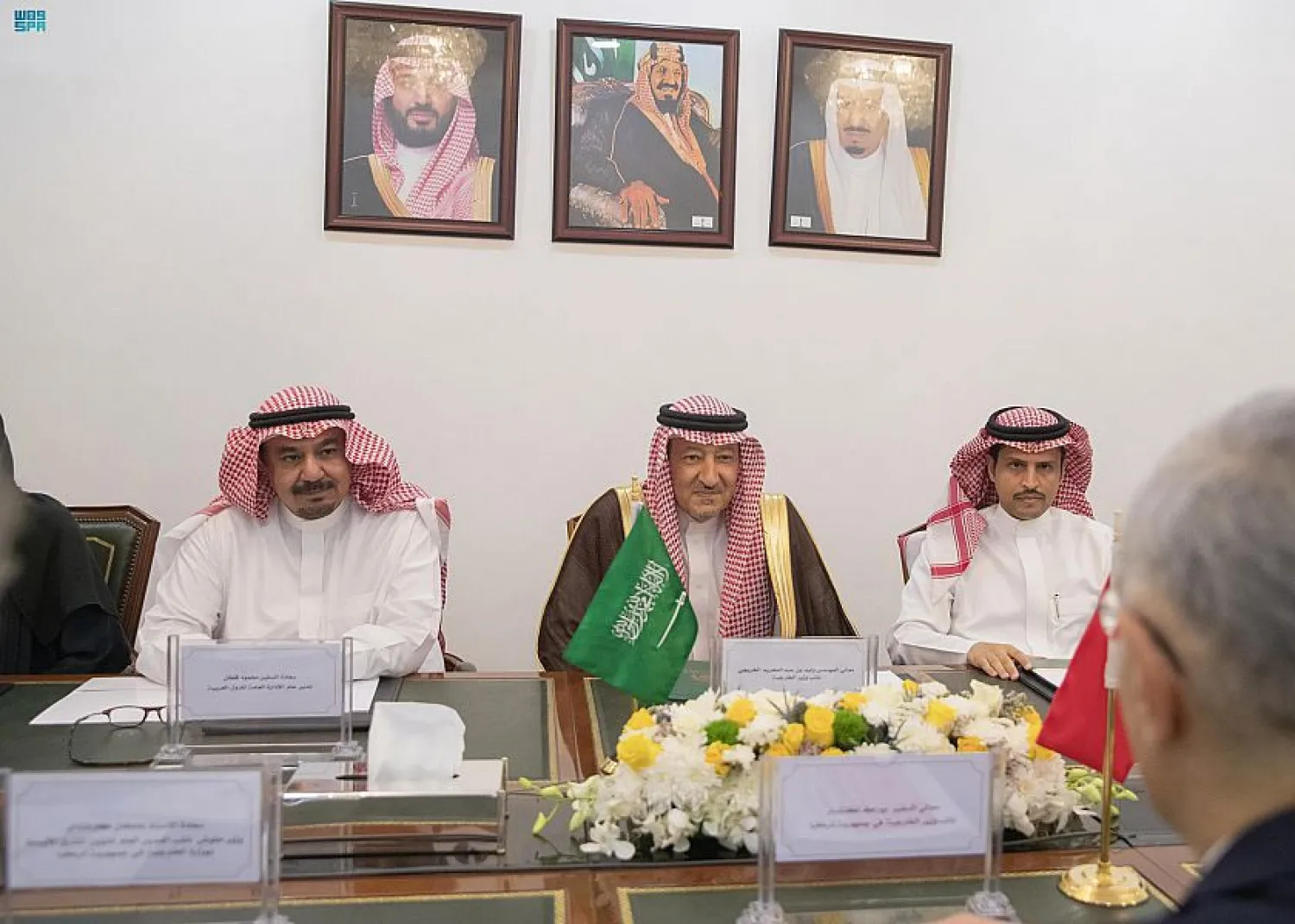 Deputy Minister of Foreign Affairs held talks with the Turkish Deputy Minister of Foreign Affairs - SPA