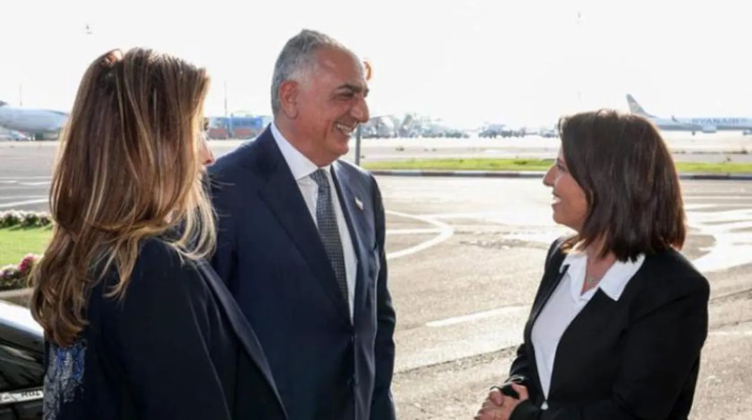 Reza Pehlevi İsrail'de (Twitter)