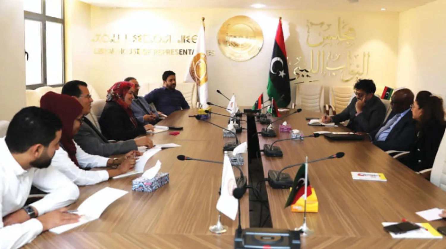 من لقاء زنينغا مع أعضاء مجلس النواب (البعثة الأممية)