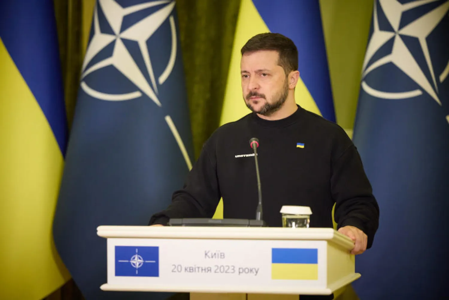 الرئيس الأوكراني فولوديمير زيلينسكي (د.ب.أ)