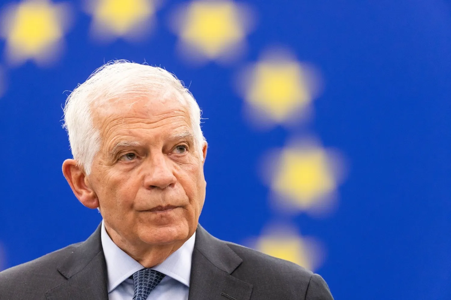 18 April 2023, France, Strasbourg: EU High Representative for Foreign Affairs and Security Policy Josep Borrell speaks during a session of the European Parliament. (dpa)