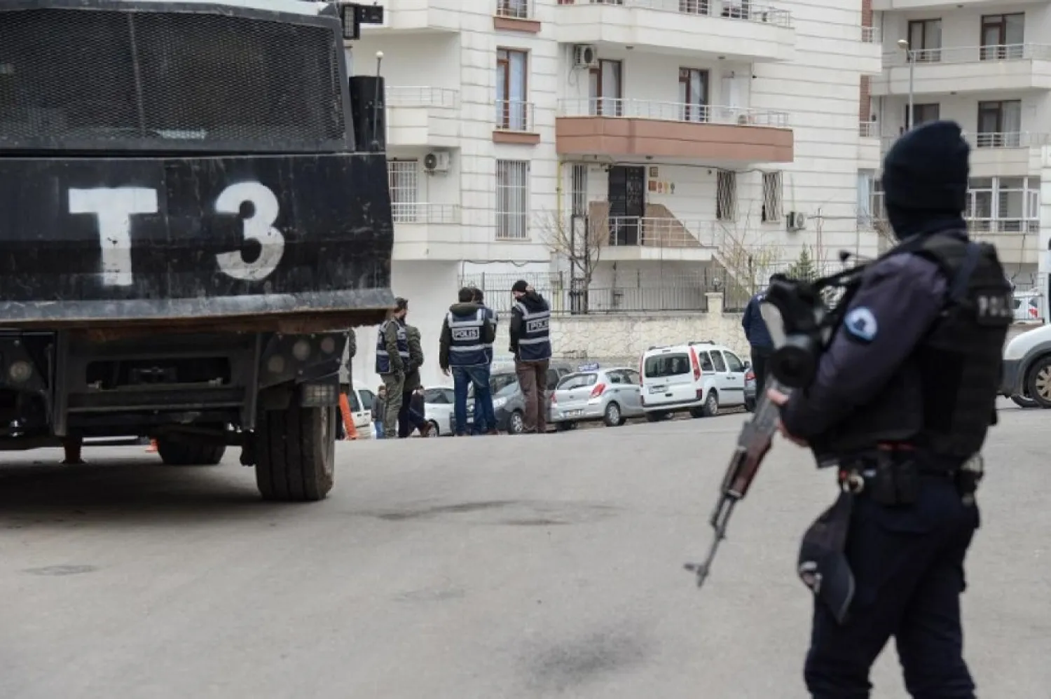 Turkish police detained 110 people over alleged militant ties. (AFP)