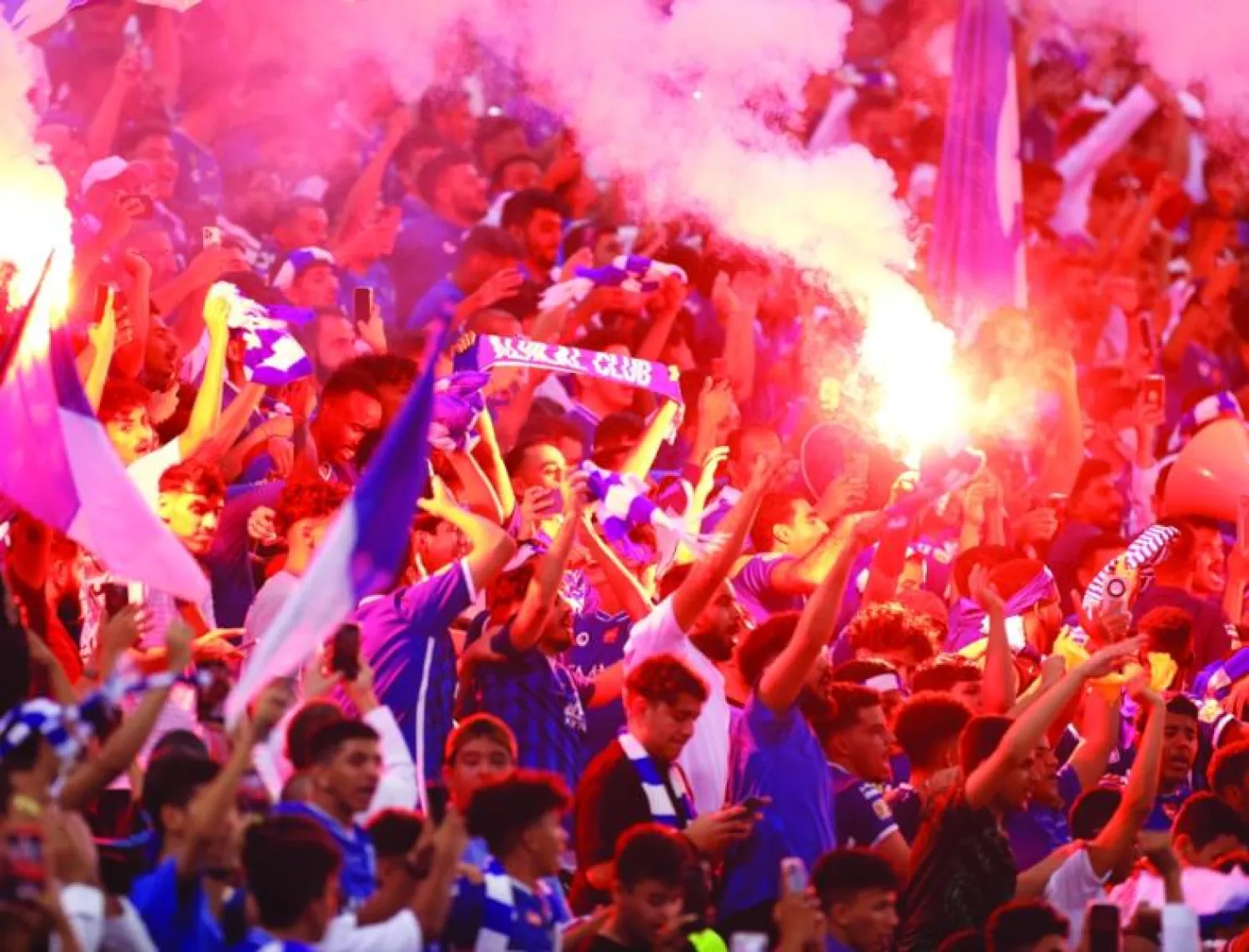 جماهير الهلال جددت الثقة بفريقها للحفاظ على اللقب القاري (الشرق الأوسط)