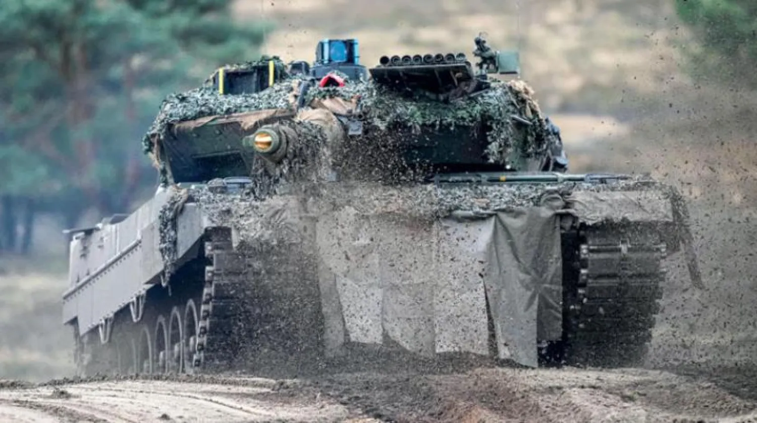 Alman "Leopard 2" tankı (AP)