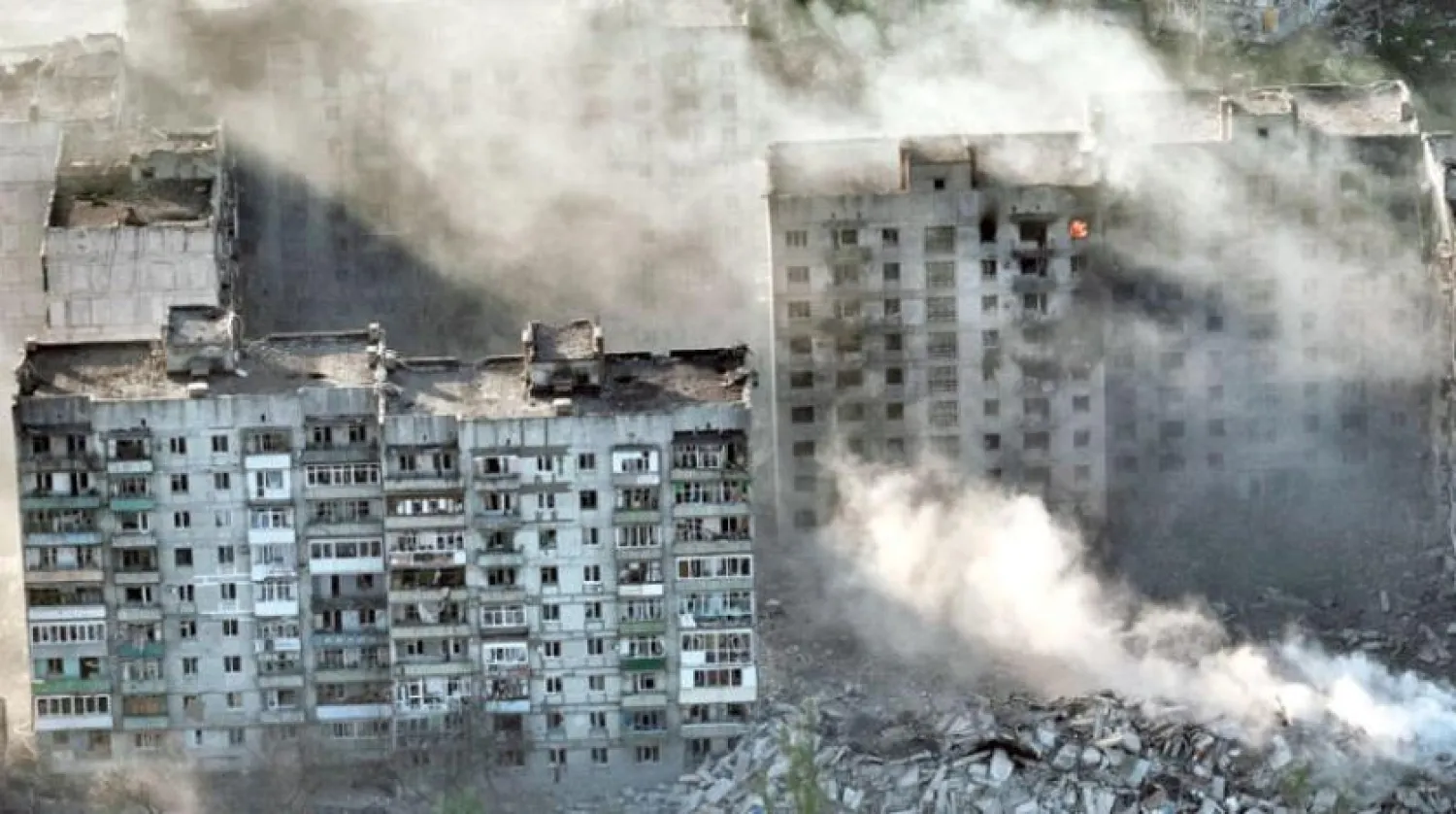 Bahmut, Rus kuvvetlerinin şu anda peşinden koştuğu büyük ödül olmaya devam ediyor (AP)