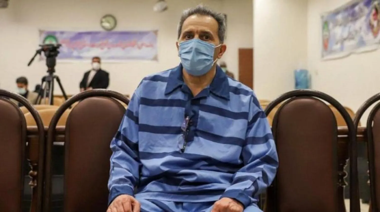 The European Union strongly condemns the Iranian Supreme Court’s decision on 26 April 2023 to uphold the death sentence against German-Iranian national Jamshid Sharmahd. (AFP)