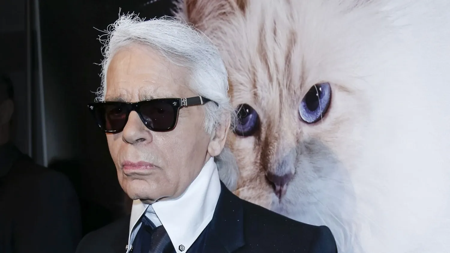 Karl Lagerfeld attends the "Corsa Karl Und Choupette" Vernissage on February 03, 2015. (Getty Images)