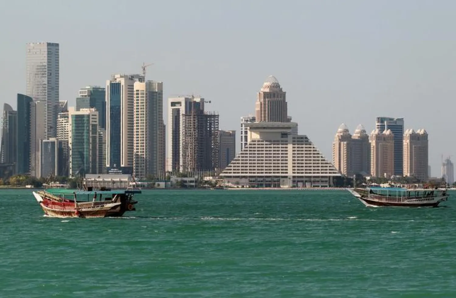 Buildings are seen on a coastline in Doha, Qatar (File Photo: Reuters)