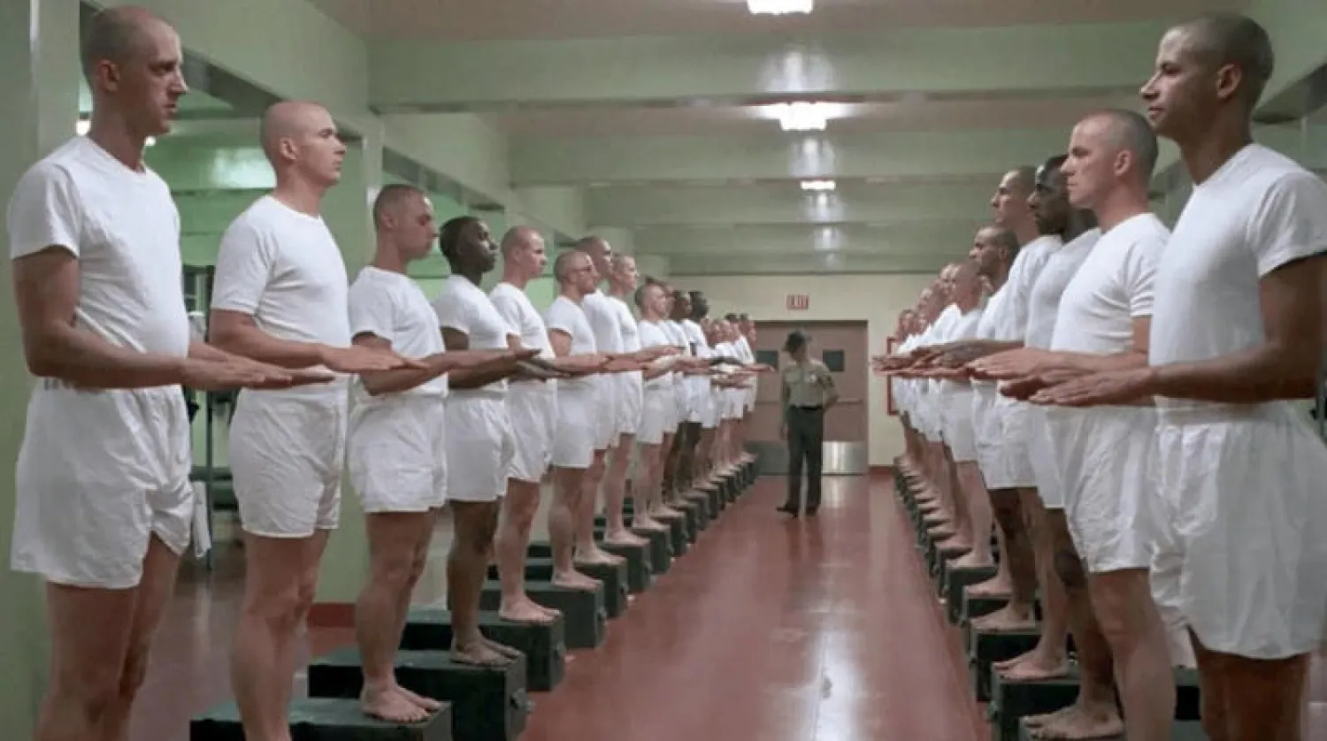 لقطة من فيلم «سترة معدنية كاملة» (وورنر)