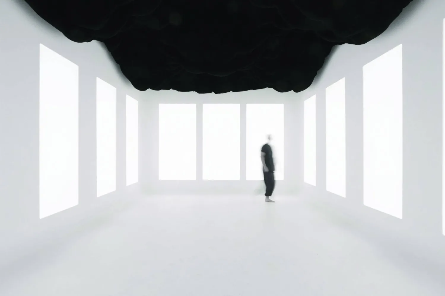 «سماء غائبة» للفنان مهند شونو (الفنان)