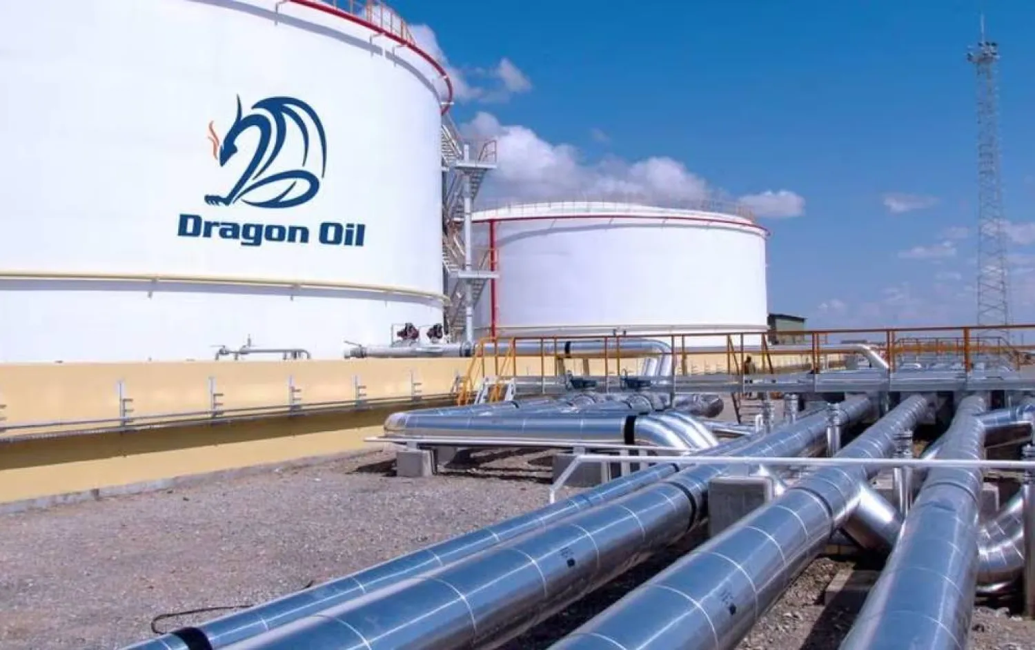 حقل نفطي تابع لشركة دراغون أويل (من الموقع الإلكتروني لشركة دراغون أويل) 