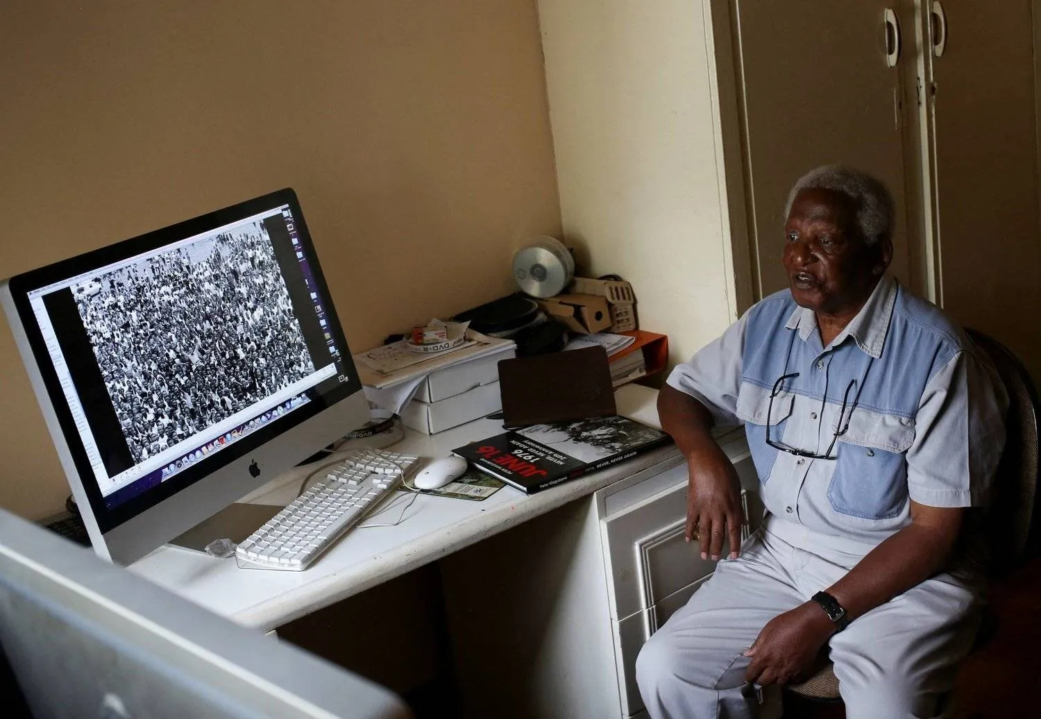 Magubane passed on today peacefully surrounded by his family. (Reuters)