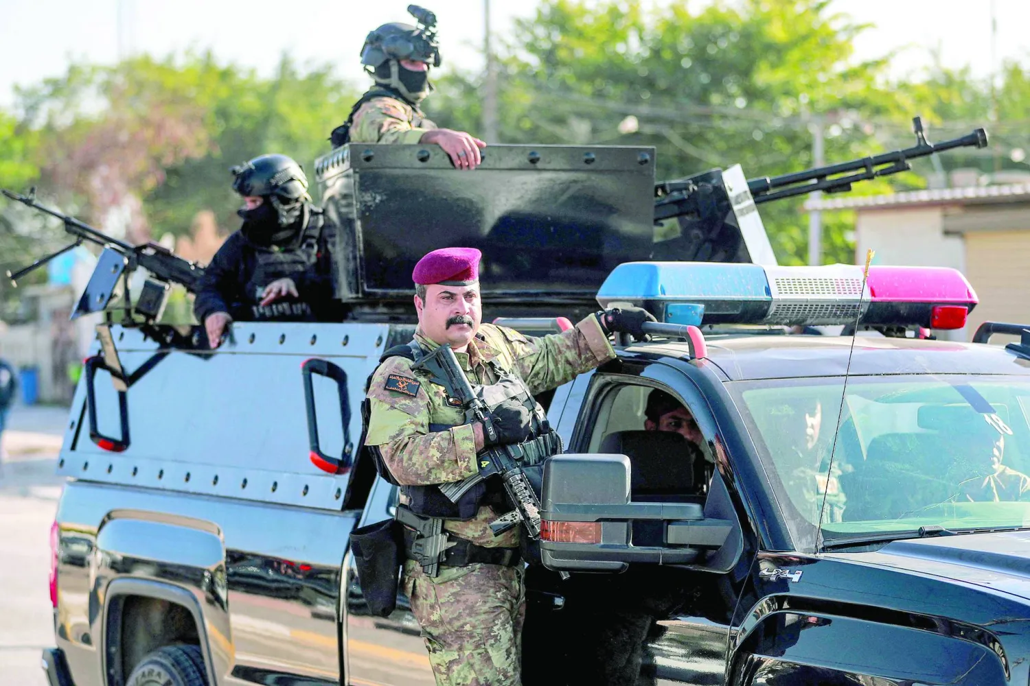 عناصر من الشرطة العراقية (أ.ف.ب)