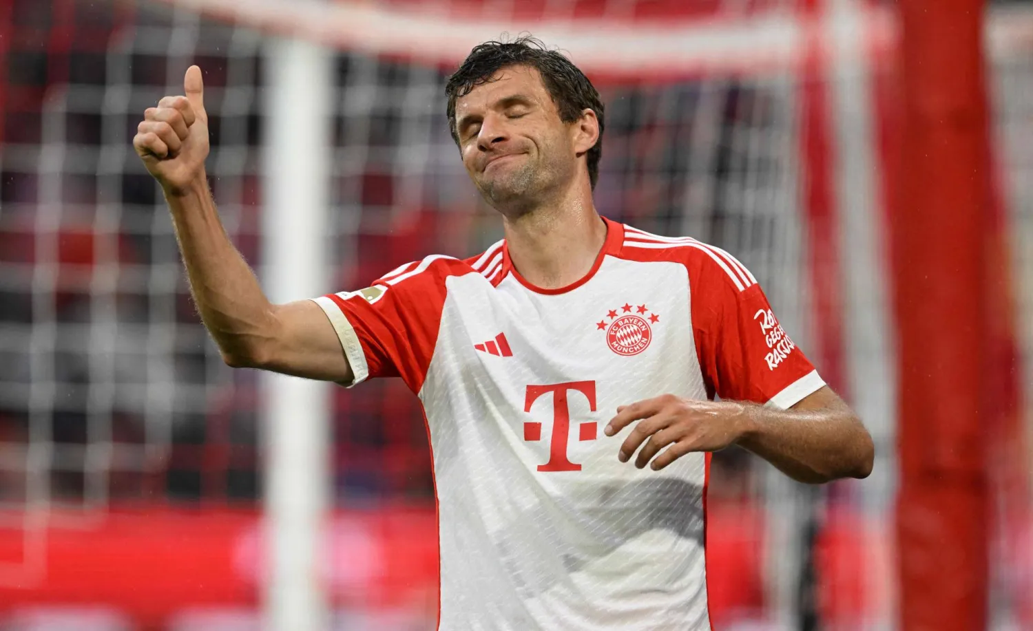 الألماني توماس مولر نجم البايرن (أ.ف.ب)