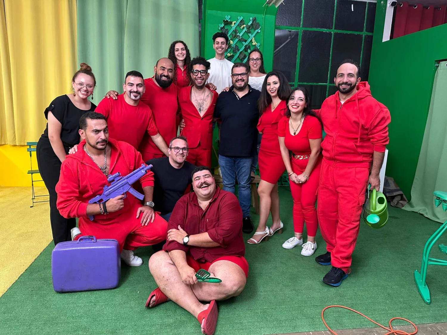 صناع الفيلم في الكواليس (الشرق الأوسط)