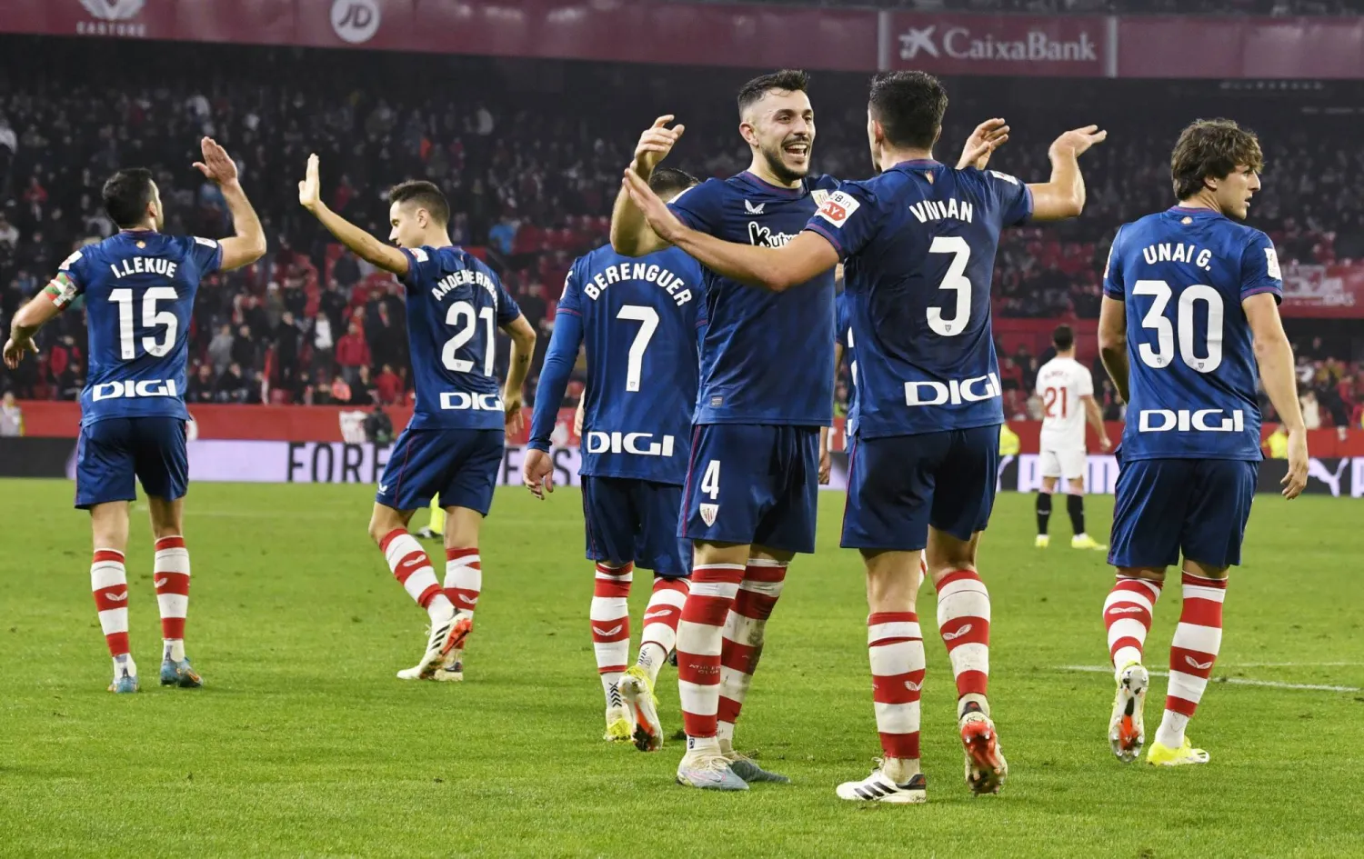 «لا ليغا»: أتلتيك بلباو يهزم إشبيلية ويتقدم إلى الثالث